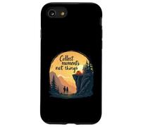 Collect Moments Not Things Outdoor Adventure Design Carcasa para iPhone SE (2020) / 7/8