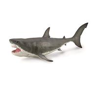CollectA Figura de lujo de Megalodon, réplica de animal realista, con mandíbula