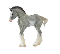 Collecta Clydesdale Potro Negro Sabino Melado