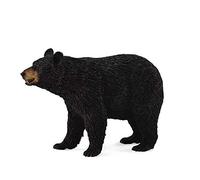Collecta-COL88698 American,Bear,Fish Figura, sólido, Color Negro, 3.5"" L x 2.4"" H (88698)