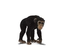CollectA Figura de acción de chimpancé, réplica de animal realista, edades media