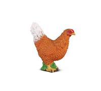 CollectA - Figura de gallina realista, réplica de animal, pequeña, para edades d
