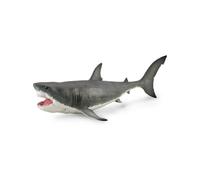 CollectA Figura de lujo de Megalodon, réplica de animal realista, con mandíbula
