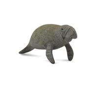 CollectA - Figura de manatí realista con réplica de animal, tamaño grande, a par