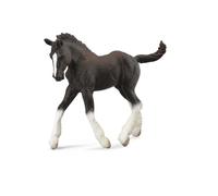 CollectA - Figura de potro de caballo Shire, réplica de animal realista, edades