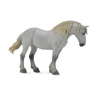 Collecta-Grey Percheron Mare Animal Juguete de Caballo, Color Gris, 7.1"" L x 4.7"" H (88702)