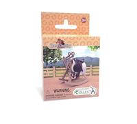 CollectA Juego de accesorios de equitación para principiantes | Juego realista de caballo pintado a mano, figura de animal coleccionable, regalo para niños pequeños y niños a partir de 3