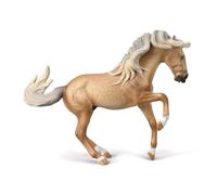 CollectA Lusitano Stallion (Sooty Palomino) - Juguetes realistas acabados a mano, figuras y modelos de animales, regalos para niños y niños a partir de 3 años