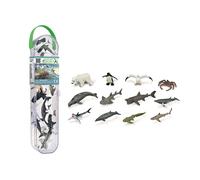 CollectA Marine Figures in Tube Set de regalo, paquete de 12 piezas, a partir de