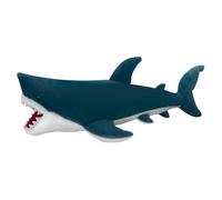 Collecta Plush - Peluche Tiburón Blanco Soft - Animal Marino - Suave - Todas Las Edades (DeQUBE 937D00238)