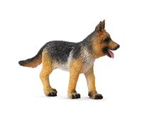 CollectA - Réplica de animal realista, figura de cachorro de pastor alemán, edad