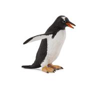 CollectA - Réplica de animal realista, figura de pingüino Gentoo, tamaño pequeño
