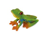 CollectA Réplica de animal realista Figura de rana arbórea de ojos rojos Edad me