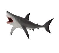 CollectA Réplica de animal realista Figura del gran tiburón blanco Extra pequeña