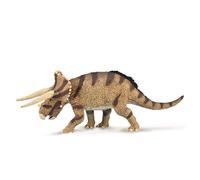 CollectA - Réplica de animal realista, figura enfrentada de Triceratops Horridus