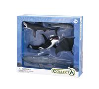 CollectA Set de regalo con figuras de acción de animales marinos coleccionables