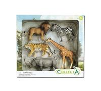 CollectA Set de regalo con figuras de acción de animales salvajes coleccionables