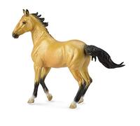 Collecta-Akhal-Teke Mare Buckskin Deqube Animales Figura de colección, 6.2"" L x 5.0"" H (88624)