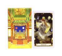 Collectible Tarot Card Deck, Lightweight Multiplayer Oracle Set, 4.06x2.36 Inches 54-Piece Family Card Game, Divination Fun Table Deck for Youth, Teens, Boys, Girls, Men, Wife, Daughter