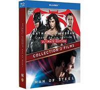 Collection 2 films : Batman v Superman : L'aube de la justice + Man of Steel [Francia] [Blu-ray]