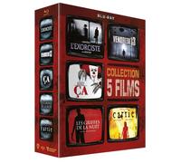 Collection 5 films : L'Exorciste + Vendredi 13 + Ça + Les Griffes de la nuit + Carrie [Francia] [Blu-ray]