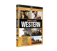 Collection 5 films Western : Les Sept mercenaires + Pour une poignée de dollars + Et pour quelques dollars de plus + La Conquête de l'ouest + Le Bon, la brute et le truand [Francia] [Blu-ray]