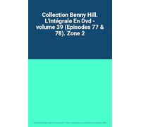 Collection Benny Hill. L'intégrale En Dvd - volume 39 (Episodes 77 & 78). Zone 2