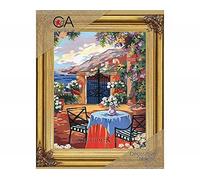 Collection d 'Art Tapiz, diseño de Scenic View, 100% algodón, Multicolor, 38 x 25 x 0,5 cm