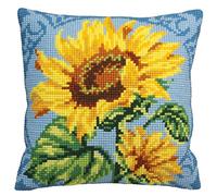 Collection D´Art Zenith Pillow Cross Stitch Kit-15-3/4 X15-3/4