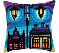 Collection D'Art - Cojín (40 x 40 cm), Multicolor