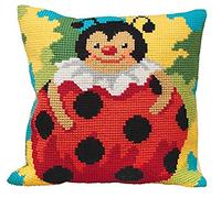 Collection d'Art Columbine - Kit de Punto de Cruz (40 x 40 cm), diseño de Mariquita