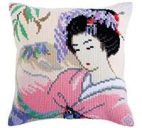 Collection D'Art Kit de cojín de Punto de Cruz: Mighty Tug