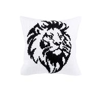 Collection D'Art Kit de punto de cruz, diseño de cabeza de león