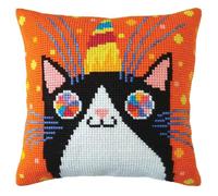 Collection D'Art Kit de punto de cruz para punto de cruz, diseño de fiesta