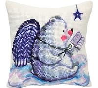 Collection D'Art Märchen Der Sterne Kit de Punto de Cruz, algodón, Multicolor, 40 x 40cm