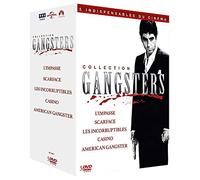 Collection Gangsters : Les Incorruptibles + Scarface + American Gangsters + L'Impasse + Casino [Francia] [DVD]
