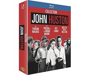 Collection John Huston : Le Faucon Maltais + Le Trésor de la Sierra Madre + Key Largo + Reflets dans un oeil d'or [Francia] [Blu-ray]