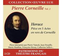 Collection Oeuvre LUE-Pierre Corneille-Vol. 2 : Horace