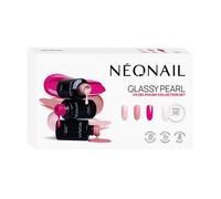 NÉONAIL Glassy Pearl Collection Set - Pintauñas Semipermanentes - Glassy Pearl Effect - Esmaltes Semipermanentes Para Uñas - Kit Manicura Semipermanente - Polvo Uñas Efecto Perlado - Efecto Glaseado