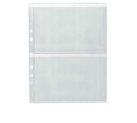 COLLECTOR - 10 páginas de álbum para Billetes y Postales. Insertos adicionales para Carpeta para numismática Tipo de página 2