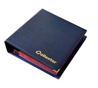 COLLECTOR Álbum de coleccionista para 280 Monedas Medianas. (£1 £2 €1 €2) - 14 páginas y divisores Rojos - Azul