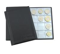 COLLECTOR - ÁLBUM DE Monedas por 96 de tamaño Mediano como A-Z 10 Peniques 10p 50p 50 Peniques £ 1 € 1 € 2 u Otro - MULTICHOICE (Negro)
