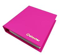 COLLECTOR - Álbum para Billetes, Carpeta de coleccionista 23 x 28 x 5,5 cm - Organizador para Guardar Billetes y Recibos - 10 páginas para Diferentes Billetes - Rosa