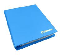 Collector - Álbum para Billetes, Carpeta de coleccionista de 23 x 28 x 5,5 cm - Organizador para Guardar Billetes - 15 páginas para Diversos Billetes - Azul