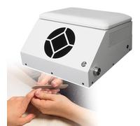Collector De Polvo EléCtrico Para UñAs Para Salones De UñAs, Colector De Polvo Para UñAs Para Manicura, DiseñO De SuccióN Lateral, Almohadilla Suave Para Las Manos En La Parte Superior,110V