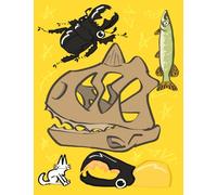 Collector of Fossils, Bugs and Cats Notebook