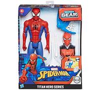 COLLECTOR Spiderman Titan Hero - Blast Gear- Cuando los niños conectan el lanzador Titan Hero Blast Gear a este brazo de figura o puerto trasero, pueden lanzar proyectiles