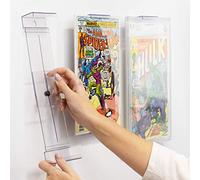 CollectorMount Comic Mount Soporte para Estantería de Cómics y Montaje en Pared, Invisible y Ajustable, Paquete de 5
