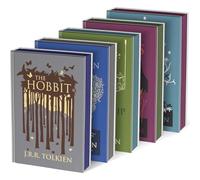 Collector's Edition, The Hobbit, The Silmarillion, The Fellowship of the Ring, The Two Towers, The Return of the King (The Lord of the Rings Vol. 1-3), 5 Books Set, by J.R.R. Tolkien