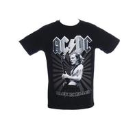 Collector's Mine AC/DC - Back In Black 5728TSBP Herren T-Shirt, Gr. 50 (M), Schwarz